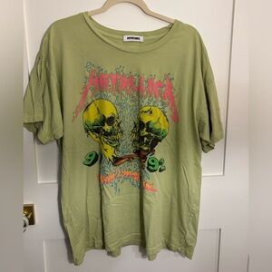 Free People - Daydreamer Metallica Graphic Tee